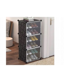 Модулен рафт за обувки с вратички 6 нива